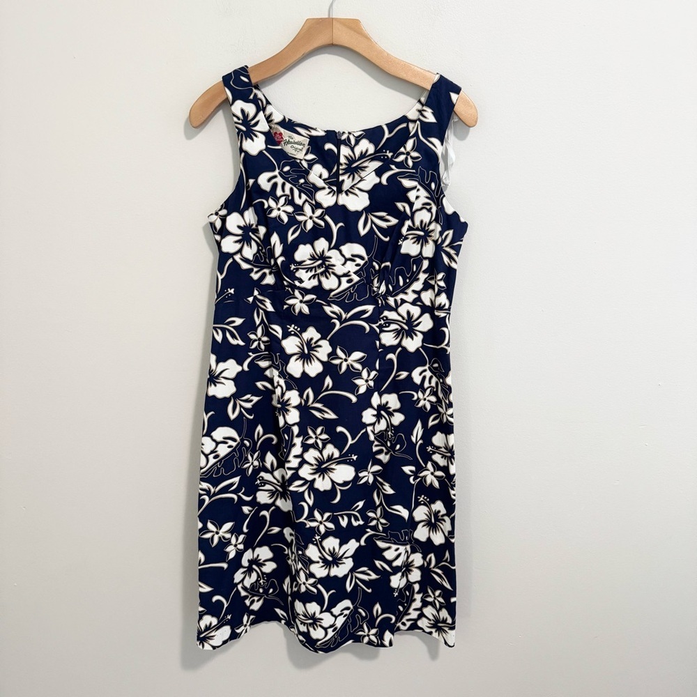 The Hawaiian Original Navy White Dress